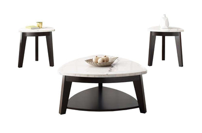 Steve Silver - Francies White Marble 3 Piece Occasional Set - FC3403PC veiw 1