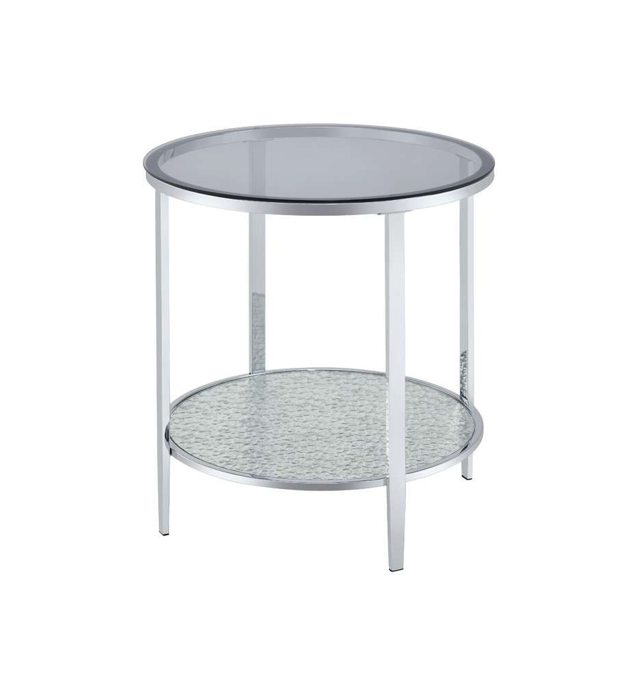 Steve Silver - Frostine Side Table - FS700E veiw 2