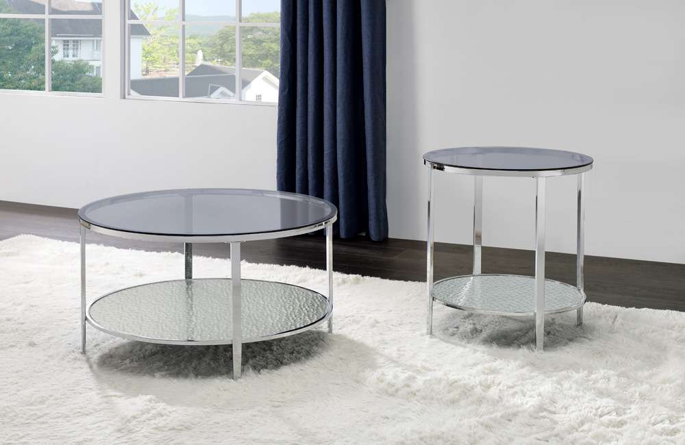 Steve Silver - Frostine Side Table - FS700E veiw 3