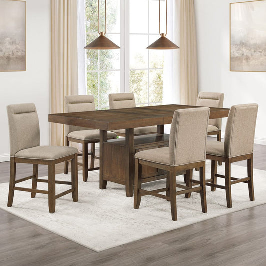 Steve Silver - Garland 7-Piece Counter Dining Set - GA500-C7PC view 1