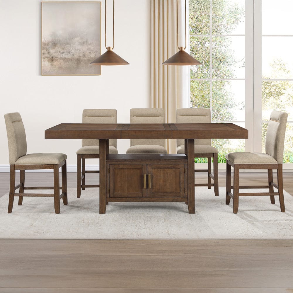 Steve Silver - Garland 7-Piece Counter Dining Set - GA500-C7PC view 8