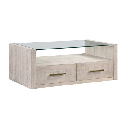 Steve Silver - Garland Blonde 3-Piece Table Set - GA100T-2E-3PC view 3