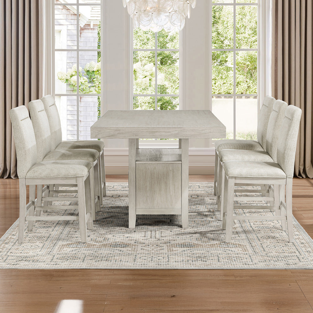 Steve Silver - Garland Sand 7-Piece Counter Dining Set - GA500T-C7PC view 8