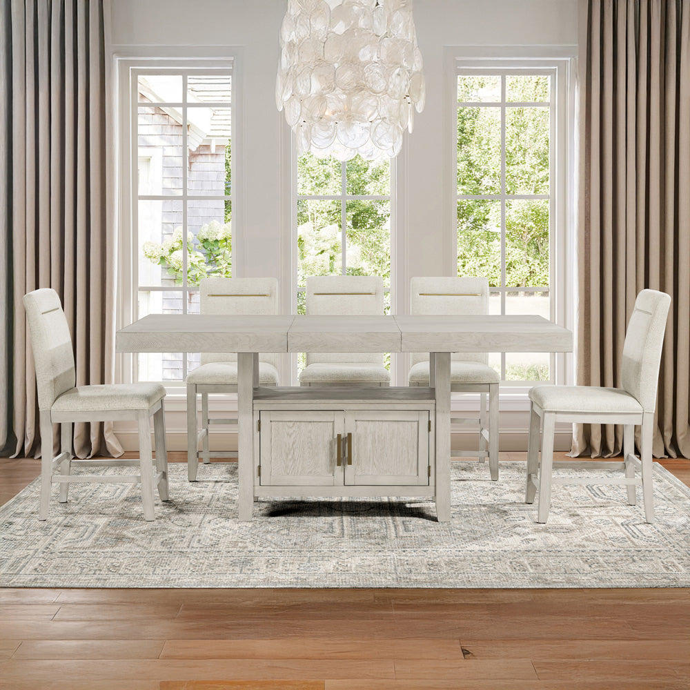 Steve Silver - Garland Sand 7-Piece Counter Dining Set - GA500T-C7PC view 9