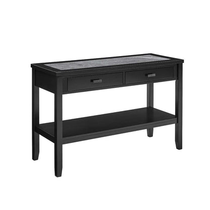 Steve Silver - Garvine Sintered Stone Sofa Table - GV100S veiw 2
