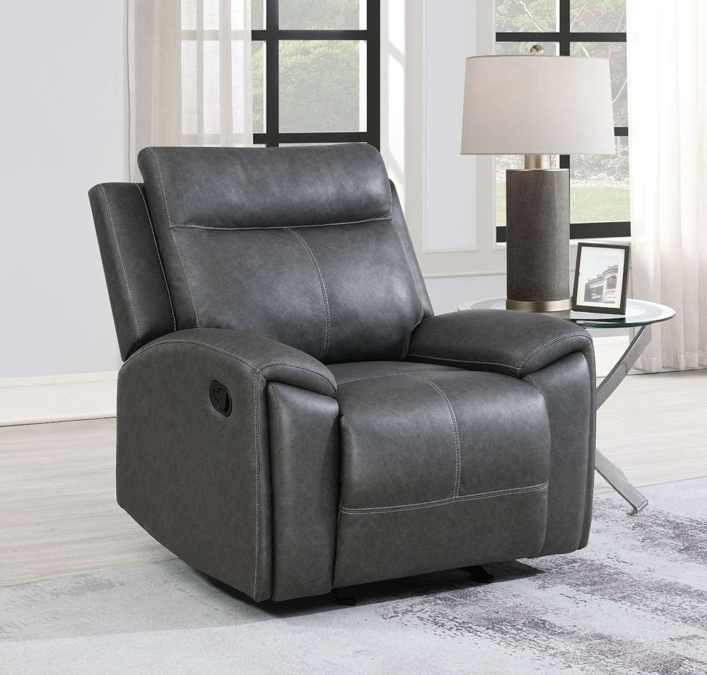 Steve Silver - Gaston Manual Recliner - GAS800GC veiw 6