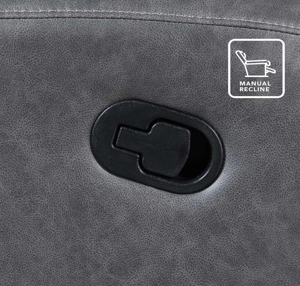 Steve Silver - Gaston Manual Reclining Loveseat - GAS800GL veiw 4