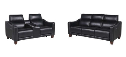 Steve Silver - Giorno 2pc Power Sofa & Loveseat - Black - GI850B2PC veiw 1