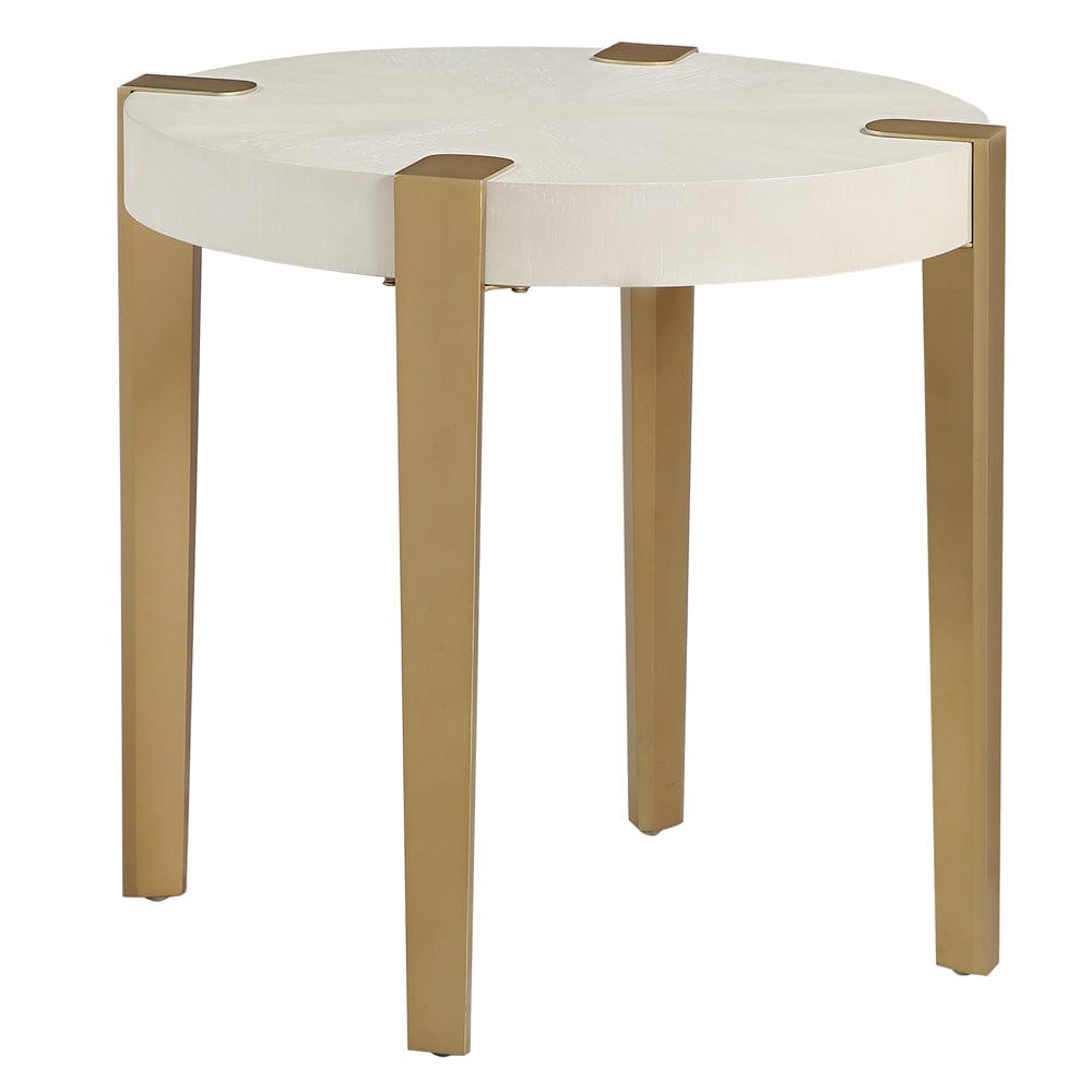 Steve Silver - Gracie End Table, White - GRA100WE view 1