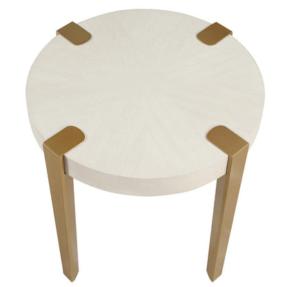 Steve Silver - Gracie End Table, White - GRA100WE view 3