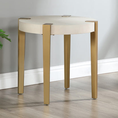 Steve Silver - Gracie End Table, White - GRA100WE view 5