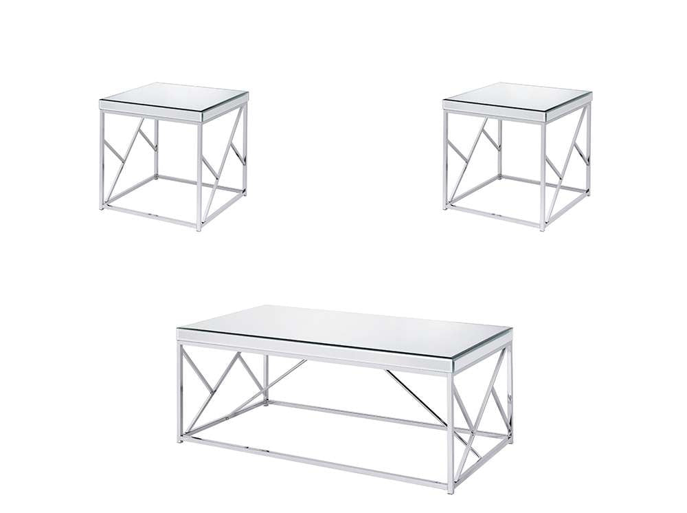 Steve Silver - Gray Marble Top Counter Table - EV300-2E-3PC veiw 1