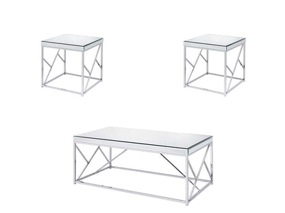 Steve Silver - Gray Marble Top Counter Table - EV300-2E-3PC veiw 1