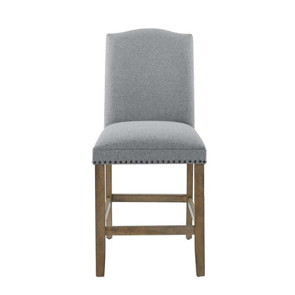Steve Silver - Grayson 24in Counter Stool - Upholstered with Nailhead - (Set of 2) - GS600CCG veiw 1