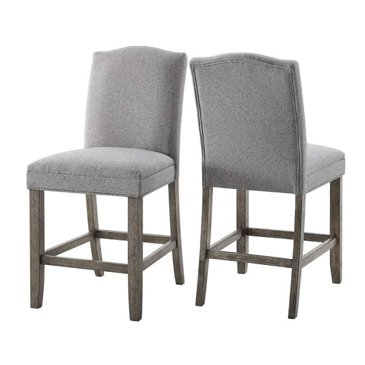 Steve Silver - Grayson 24in Counter Stool - Upholstered - (Set of 2) - GS640CCG veiw 2