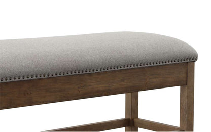 Steve Silver - Grayson 24in Storage Counter Bench with Nailhead Trim - GS600CBG veiw 4