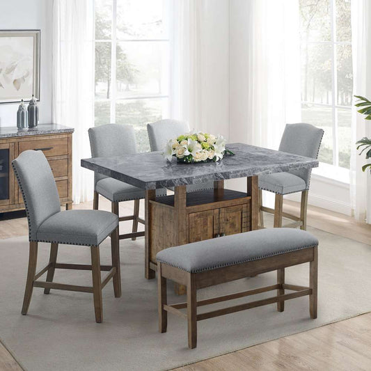 Steve Silver - Grayson 6PC Counter Dining Set - GS600C6PC veiw 1