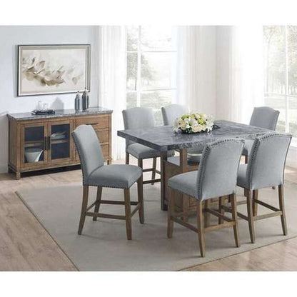 Steve Silver - Grayson 8PC Counter Dining Set - GS600C8PC veiw 1