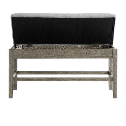 Steve Silver - Grayson Storage Counter Bench - GS640CBG veiw 2