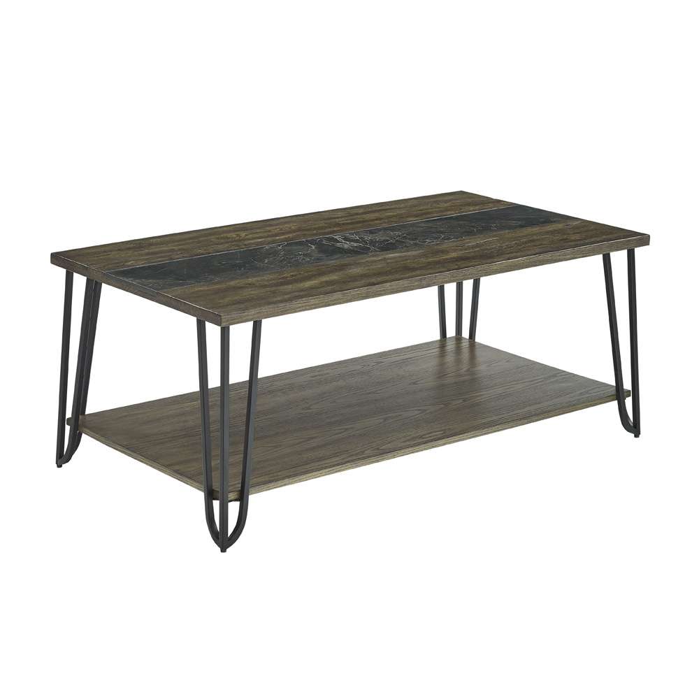 Steve Silver - Harper Cocktail Table with Sintered Stone Inlay - HP300C veiw 2