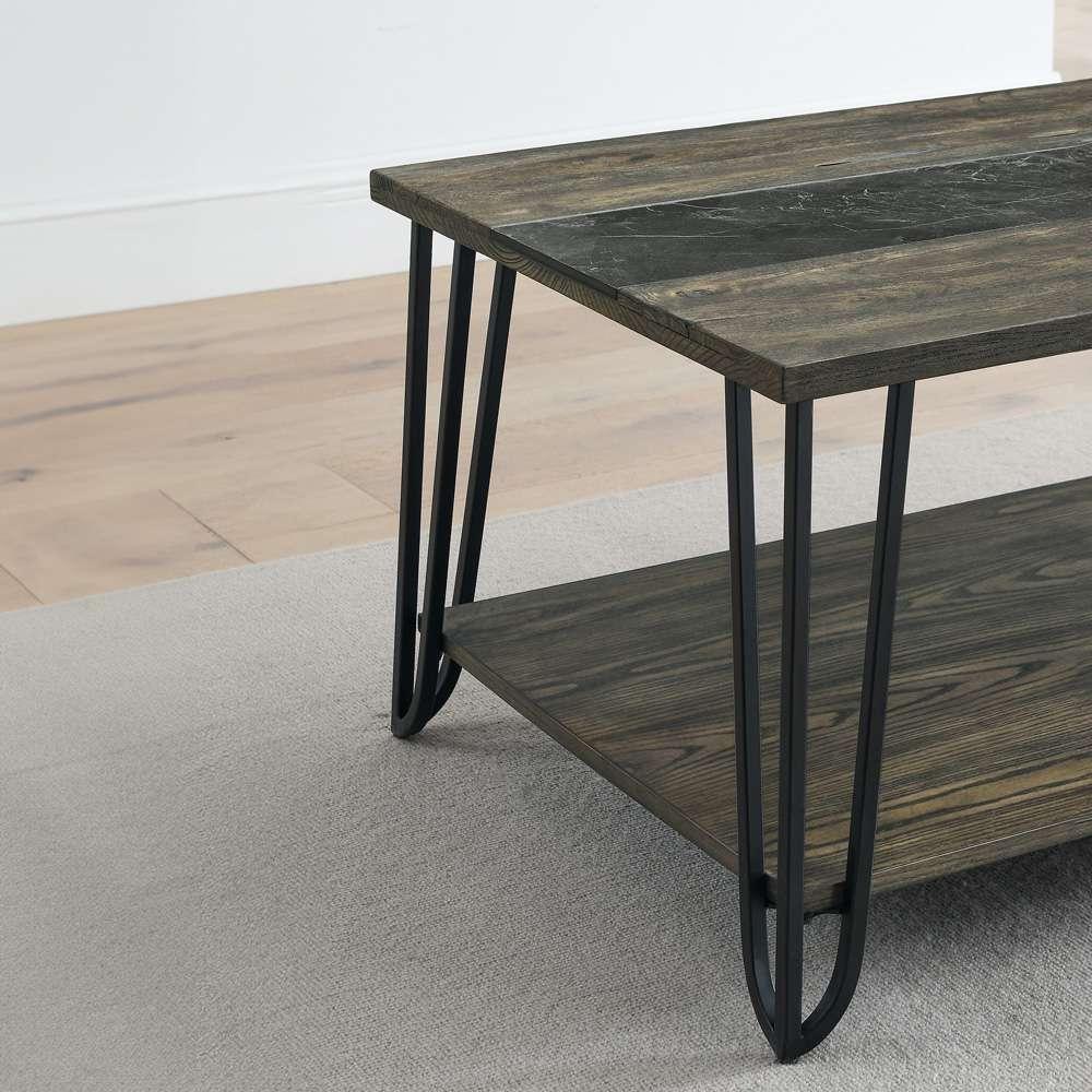 Steve Silver - Harper Cocktail Table with Sintered Stone Inlay - HP300C veiw 3
