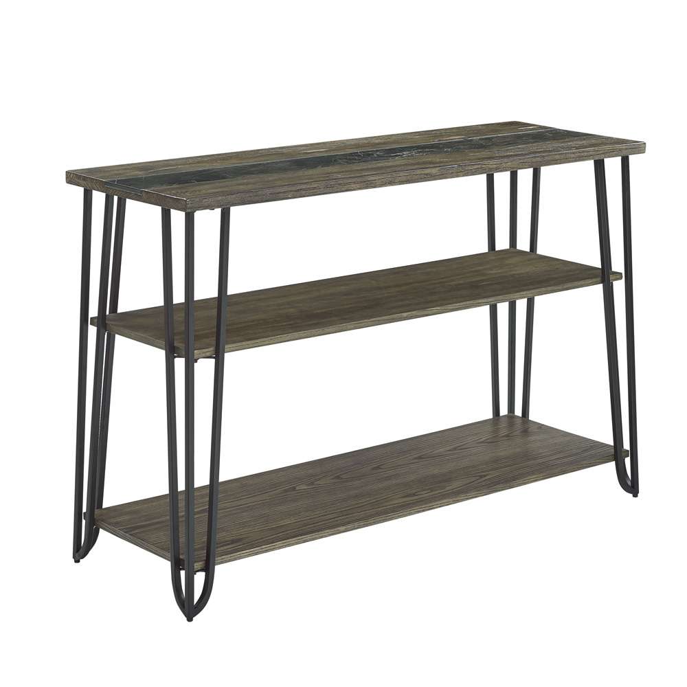 Steve Silver - Harper Sofa Table with SIntered Stone Inlay - HP300S veiw 2