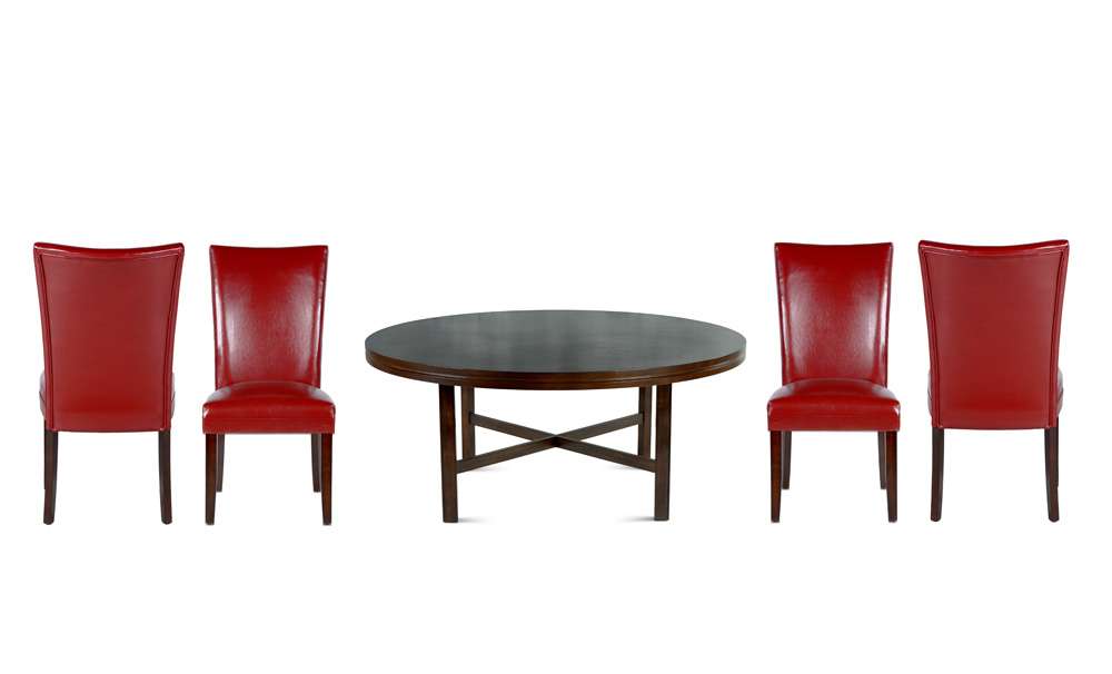 Steve Silver - Hartford 5pc Dining Set - HF7272-5PC-RD veiw 1