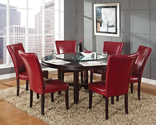 Steve Silver - Hartford 7pc Dining Set - HF7272-7PC-RD veiw 1