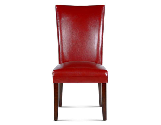 Steve Silver - Hartford Bonded Side Chair Red - (Set of 2) - HF500RD veiw 1