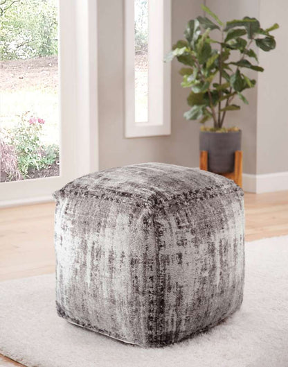 Steve Silver - Hazel Square Pouf - HZ180P veiw 1