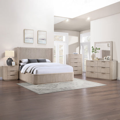 Steve Silver - Henry King Bed Sand - HEN900T-KBED view 8