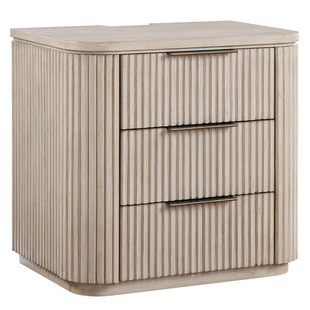 Steve Silver - Henry Sand Nightstand w/ USB-C - HEN900TNS view 1