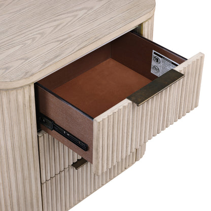 Steve Silver - Henry Sand Nightstand w/ USB-C - HEN900TNS view 4