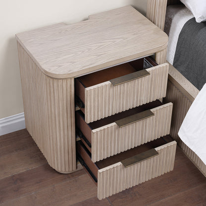 Steve Silver - Henry Sand Nightstand w/ USB-C - HEN900TNS view 5