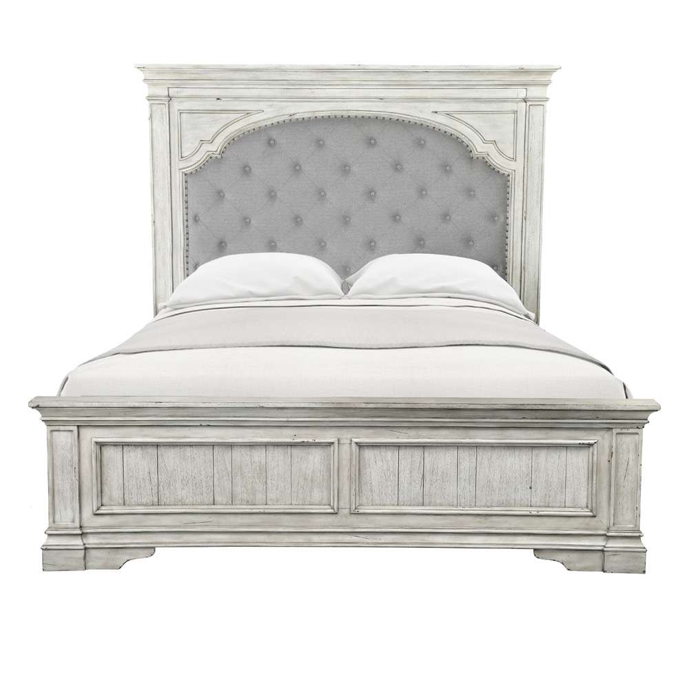 Steve Silver - Highland Park King Bed - Ivory - HP900KBW veiw 1