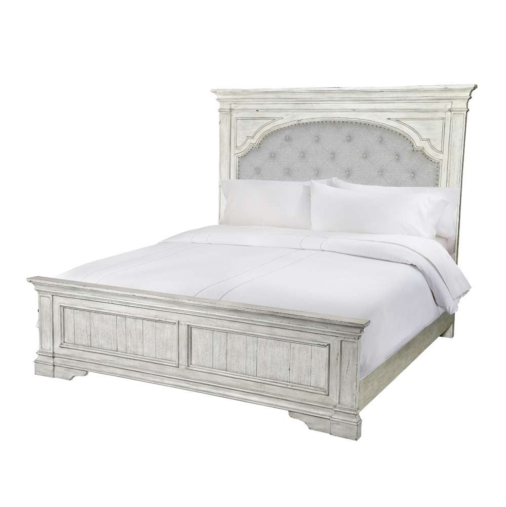 Steve Silver - Highland Park King Bed - Ivory - HP900KBW veiw 2