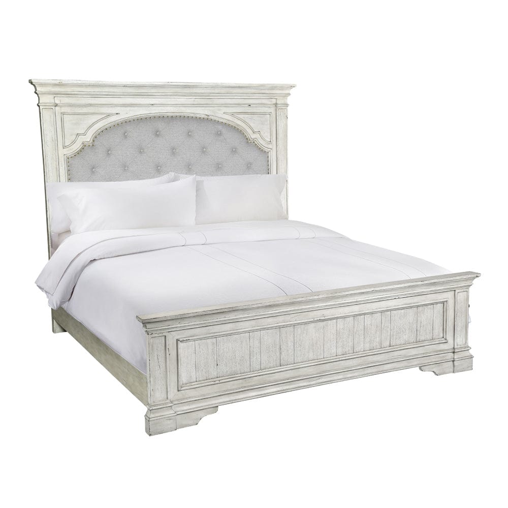 Steve Silver - Highland Park Queen 4-Piece Set White - HP900-Q4PC-W view 4