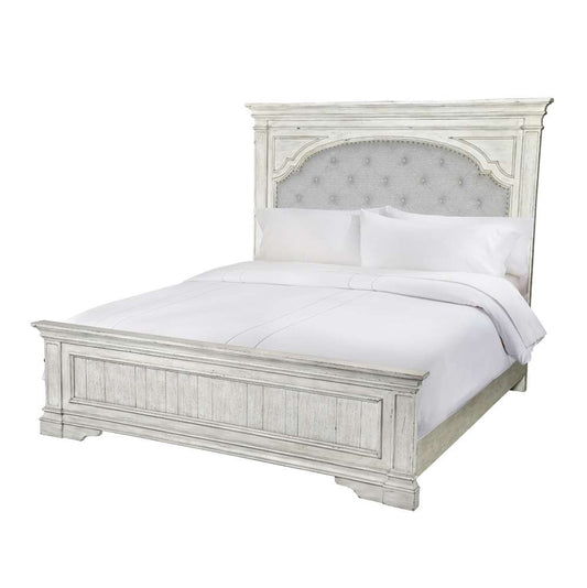 Steve Silver - Highland Park Queen Bed - Ivory - HP900QBW veiw 2