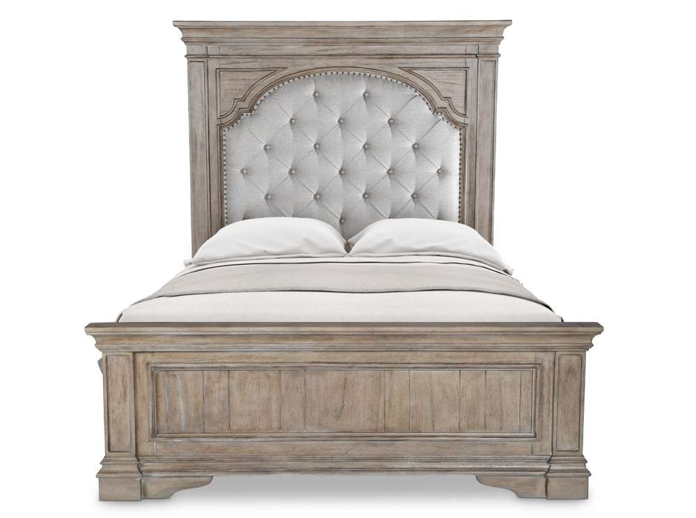 Steve Silver - Highland Park Queen Bed - Waxed Driftwood - HP900QBD veiw 1