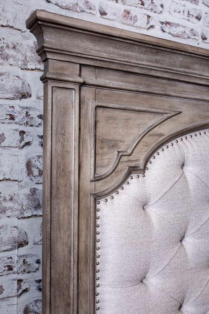 Steve Silver - Highland Park Queen Bed - Waxed Driftwood - HP900QBD veiw 3