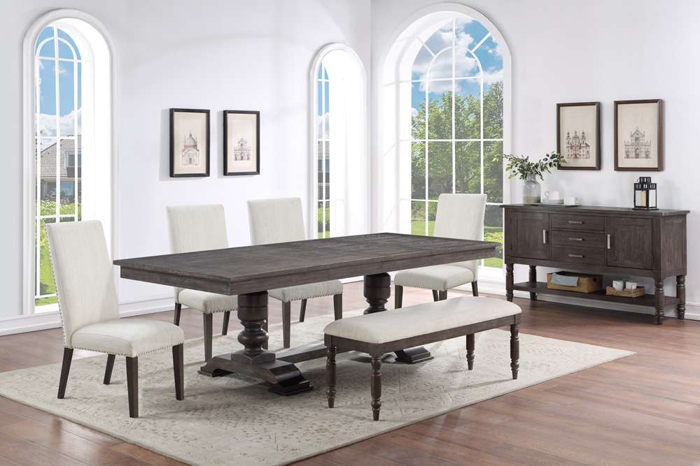 Steve Silver - Hutchins Upholstered Side Chair - (Set of 2) - HU550S veiw 4