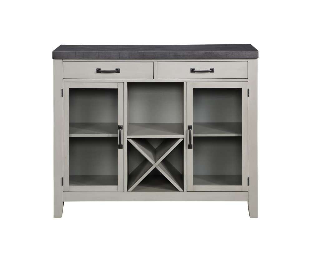 Steve Silver - Hyland Server - Gray and Charcoal - HY500SV veiw 1