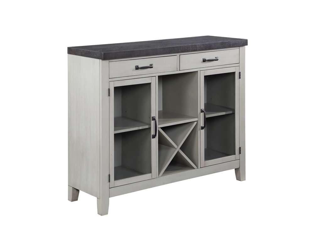 Steve Silver - Hyland Server - Gray and Charcoal - HY500SV veiw 2
