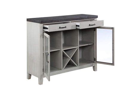 Steve Silver - Hyland Server - Gray and Charcoal - HY500SV veiw 3