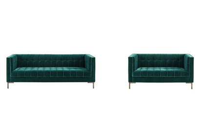 Steve Silver - Isaac Green Sofa and Loveseat Set - IC100-2PCE veiw 1