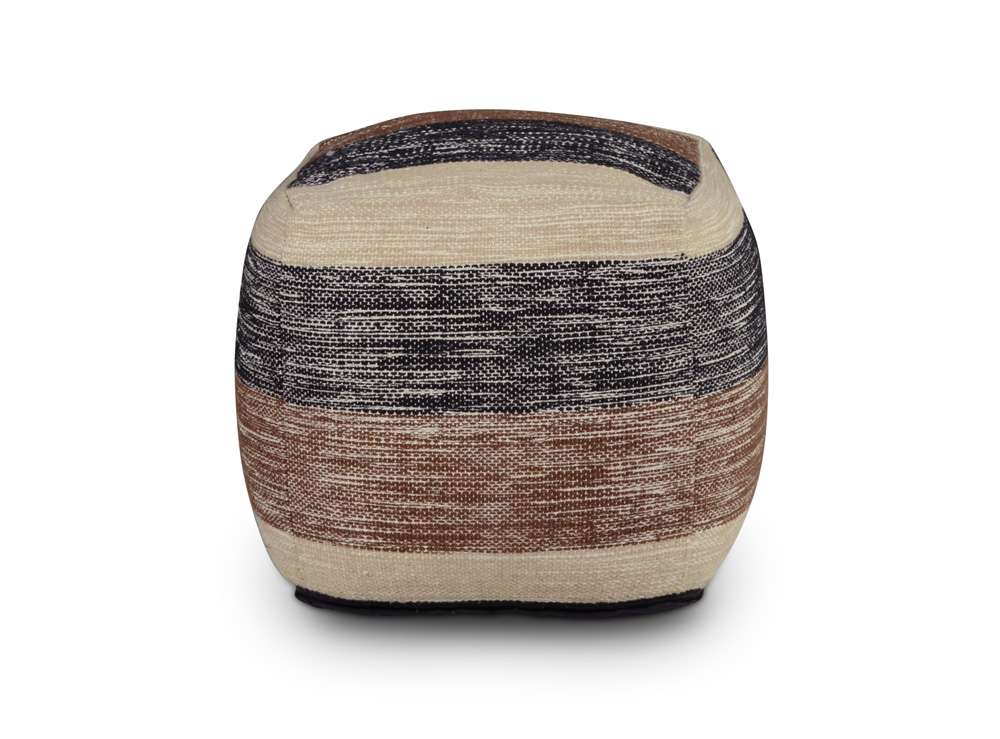 Steve Silver - Jamal Handwoven Pouf - JM180P veiw 1