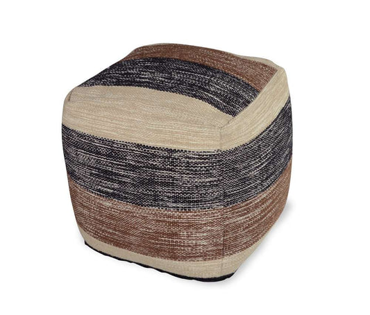 Steve Silver - Jamal Handwoven Pouf - JM180P veiw 2