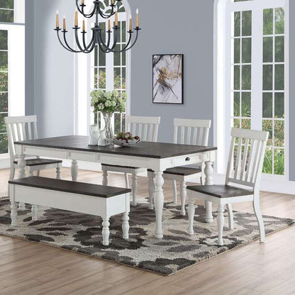 Steve Silver - Joanna 6pc Dining Set,  Two Tone - JA500TSBN6PC veiw 1