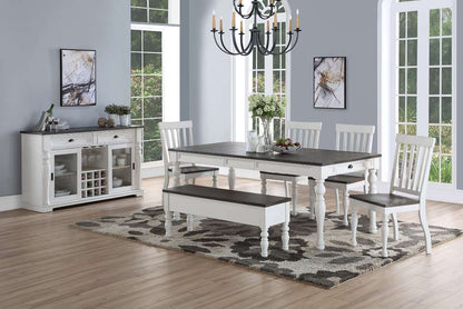 Steve Silver - Joanna 6pc Dining Set,  Two Tone - JA500TSBN6PC veiw 3