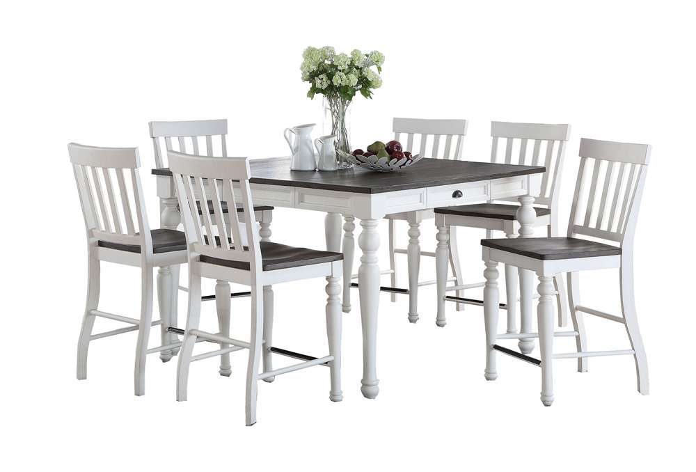 Steve Silver - Joanna 7pc Counter Set - Two Tone - JA54547PC veiw 1